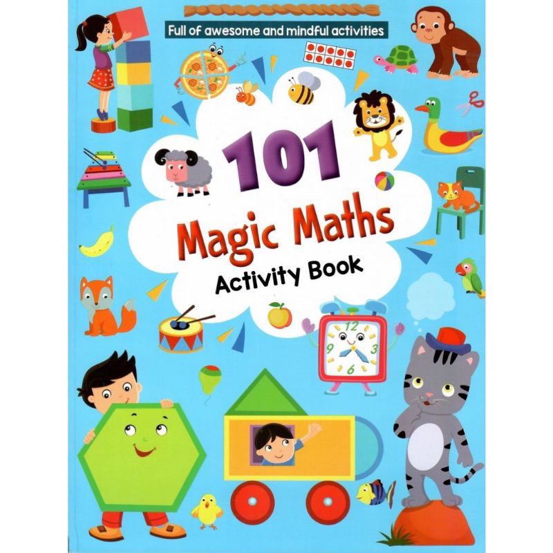 101 Never Bored / 101 Magic Maths Children Activity Book Mind to Mind