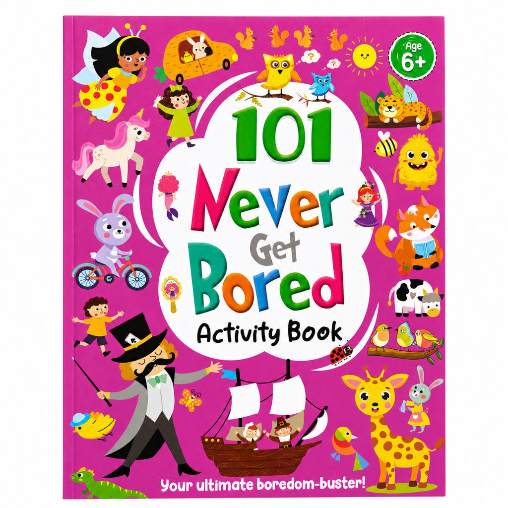 101 Never Bored / 101 Magic Maths Children Activity Book Mind to Mind