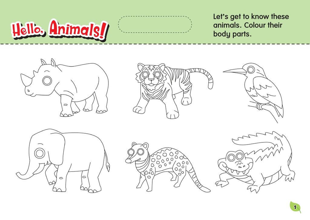 Kids Activity Placemat Pelangi