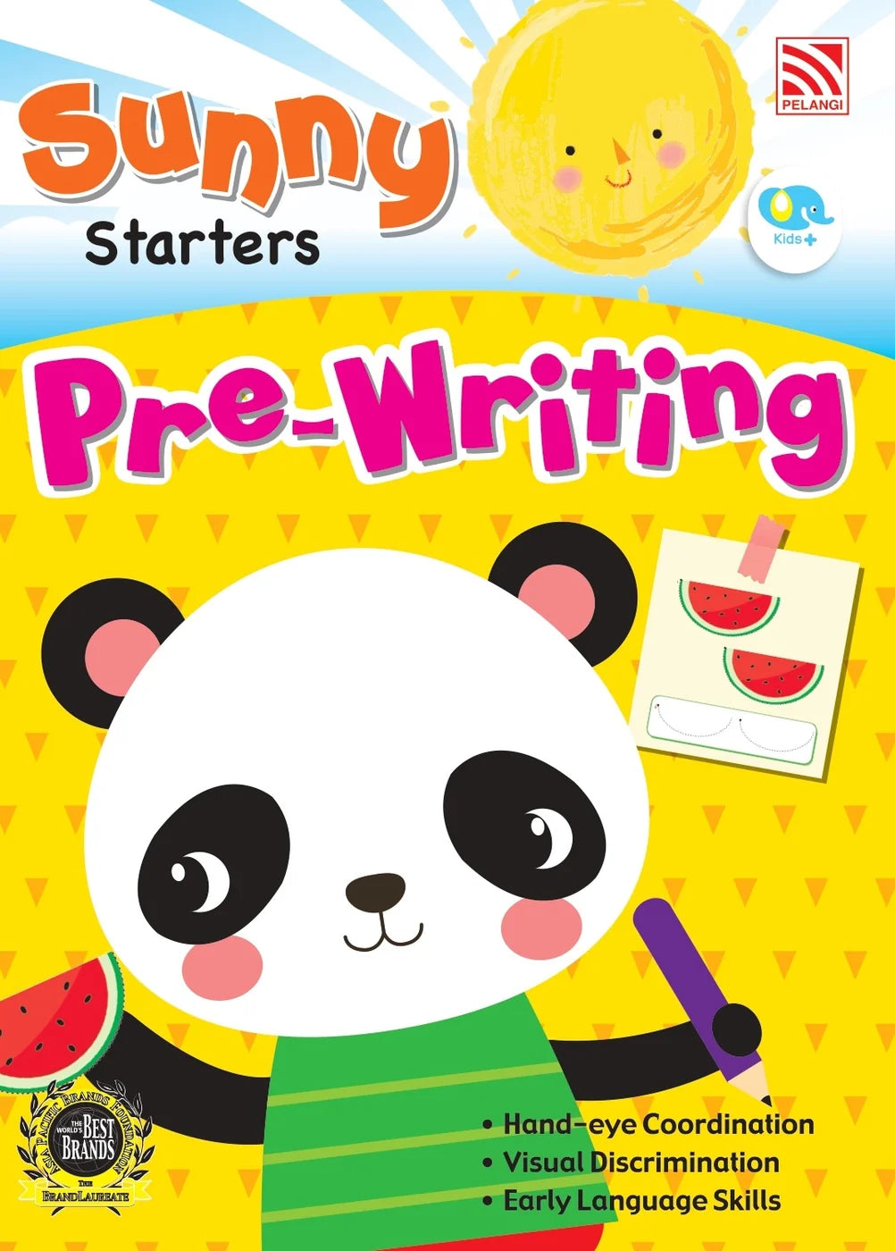 Preschool Sunny Starters Series Aged 2 and above Exercise book Full Colour