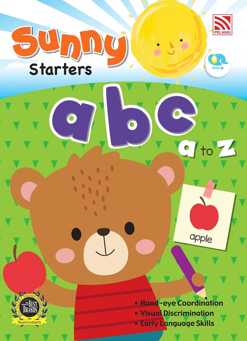 Preschool Sunny Starters Series Aged 2 and above Exercise book Full Colour
