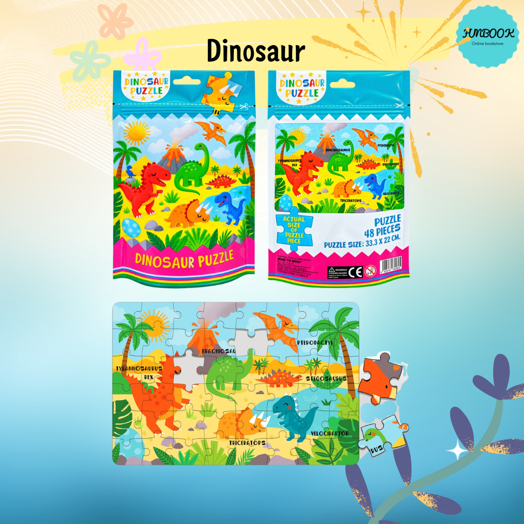 [FUNBOOK] Dinosaur / Unicorn puzzle mind to mind