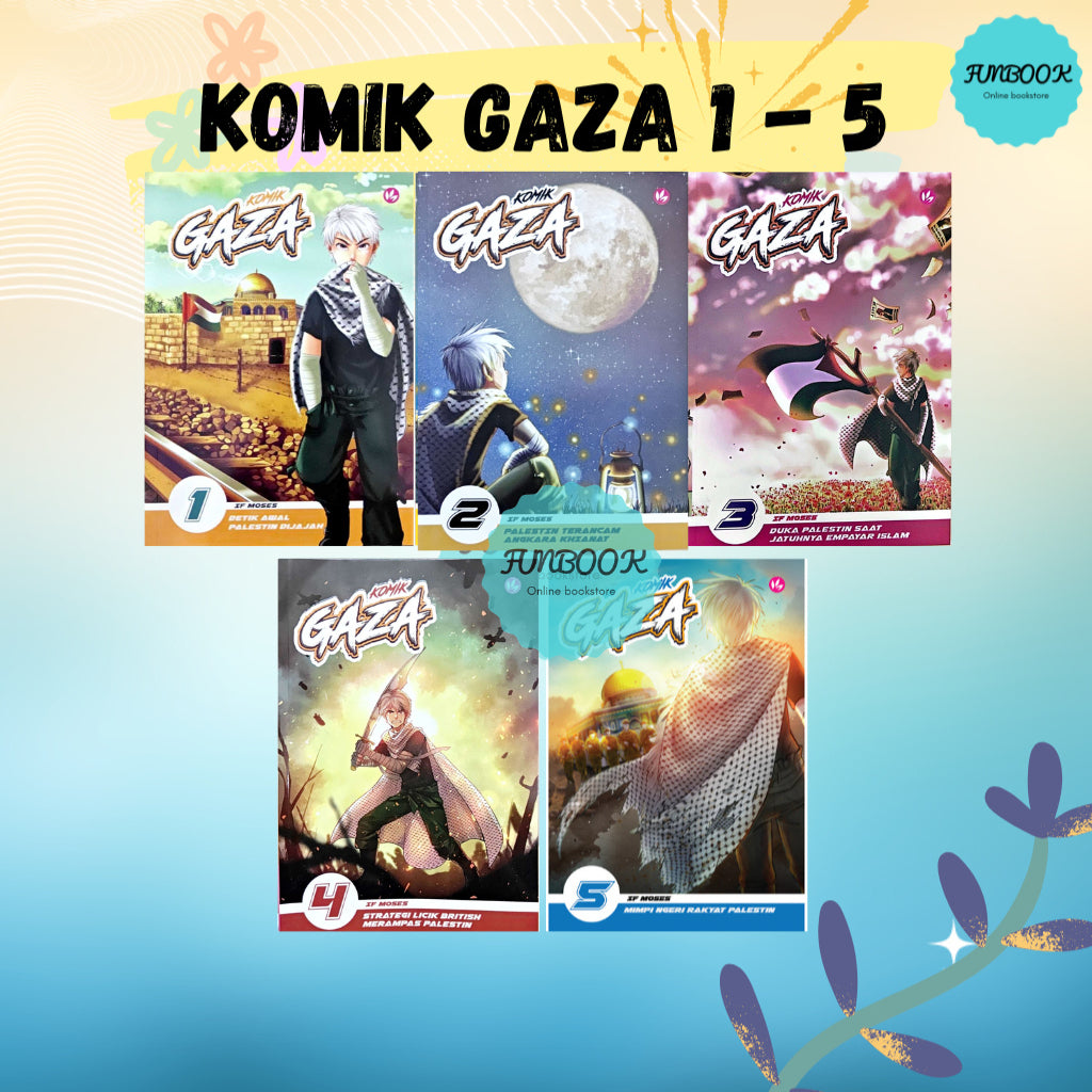 Koleksi Komik Gaza Buku 1 - 12 (Iman Publication)
