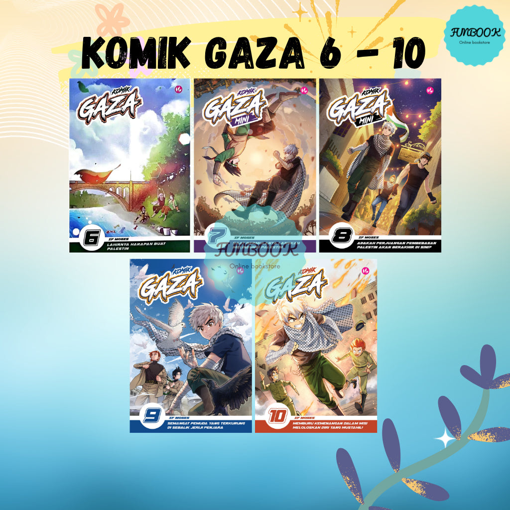 Koleksi Komik Gaza Buku 1 - 12 (Iman Publication)