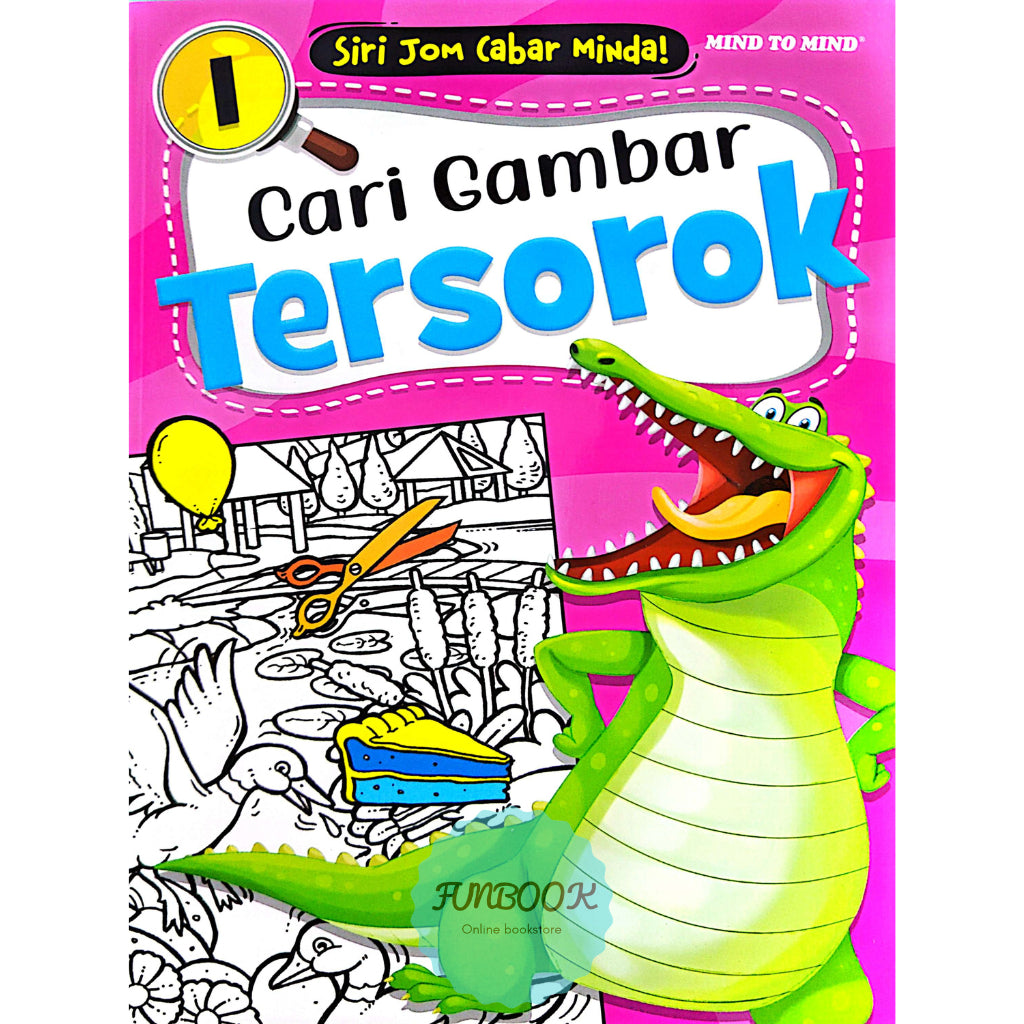 Siri Jom cabar Minda! Cari Gambar Tersorok Buku 1 - 5 Hidden Picture Mind To Mind