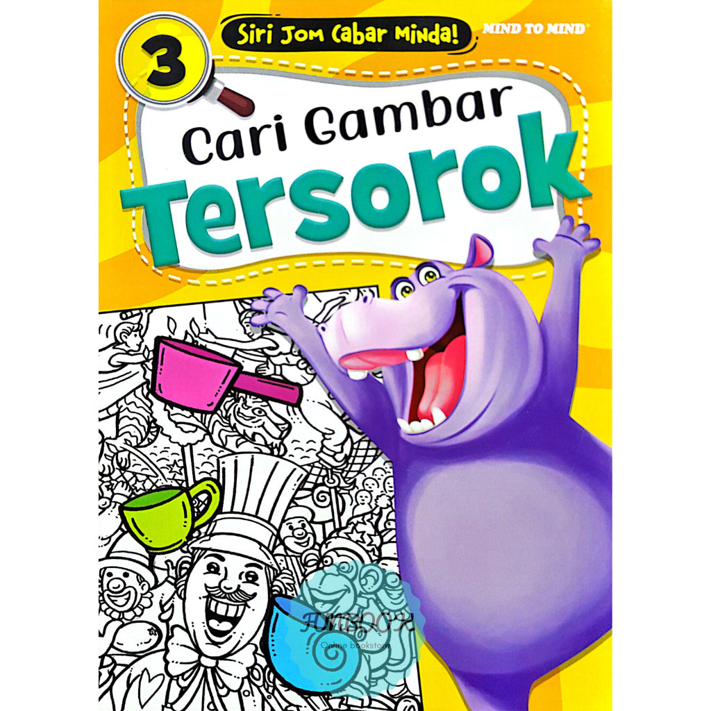 Siri Jom cabar Minda! Cari Gambar Tersorok Buku 1 - 5 Hidden Picture Mind To Mind