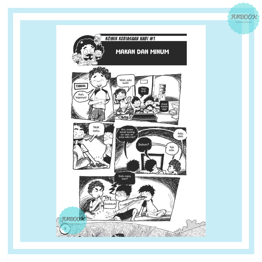 Komik Kebiasaan Nabi 1-8 Telaga Biru
