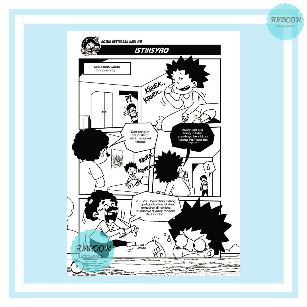 Komik Kebiasaan Nabi 1-8 Telaga Biru
