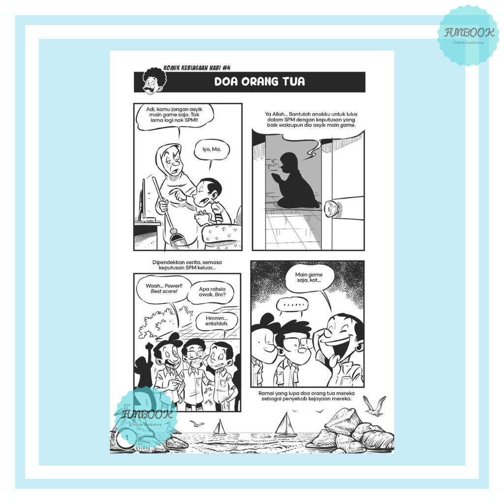 Komik Kebiasaan Nabi 1-8 Telaga Biru