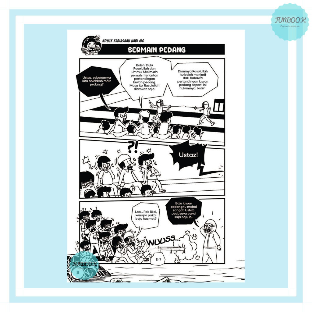 Komik Kebiasaan Nabi 1-8 Telaga Biru