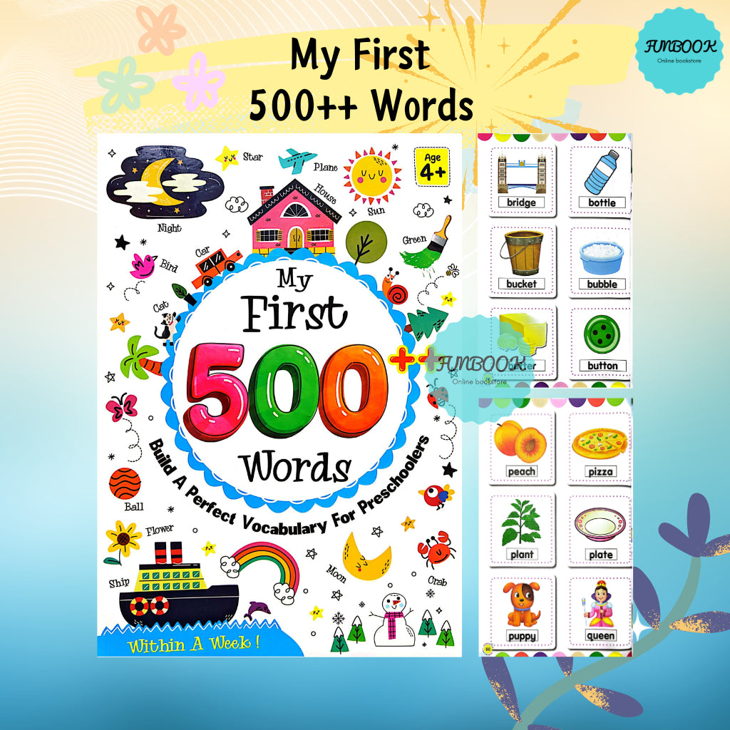 Express Learning 1000 Phonics Words | My First 500 Words for Preschool & Kindergarten