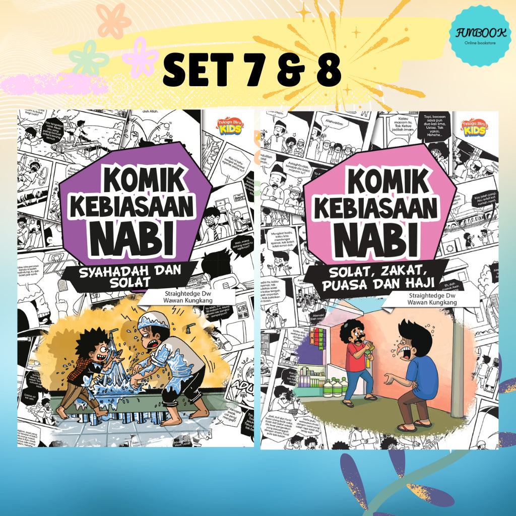 Komik Kebiasaan Nabi 1-8 Telaga Biru