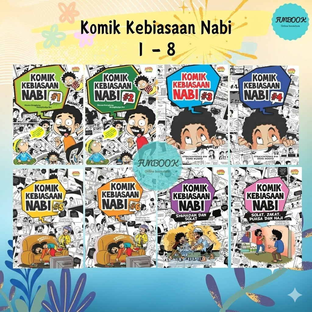 Komik Kebiasaan Nabi 1-8 Telaga Biru