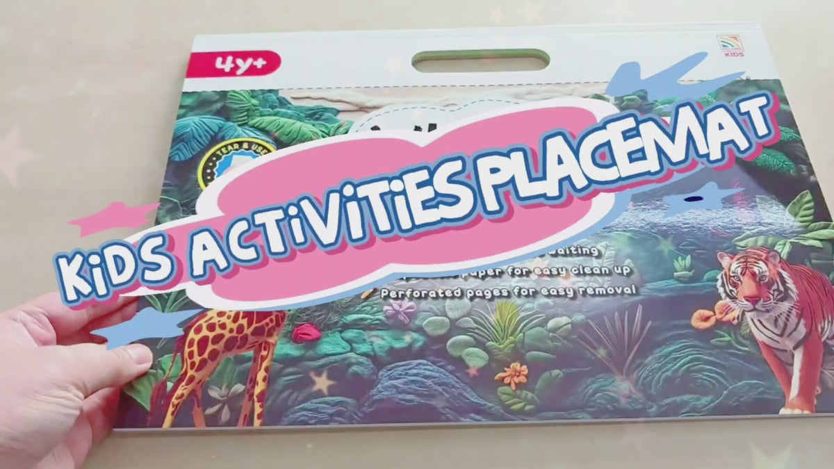 Kids Activity Placemat Pelangi