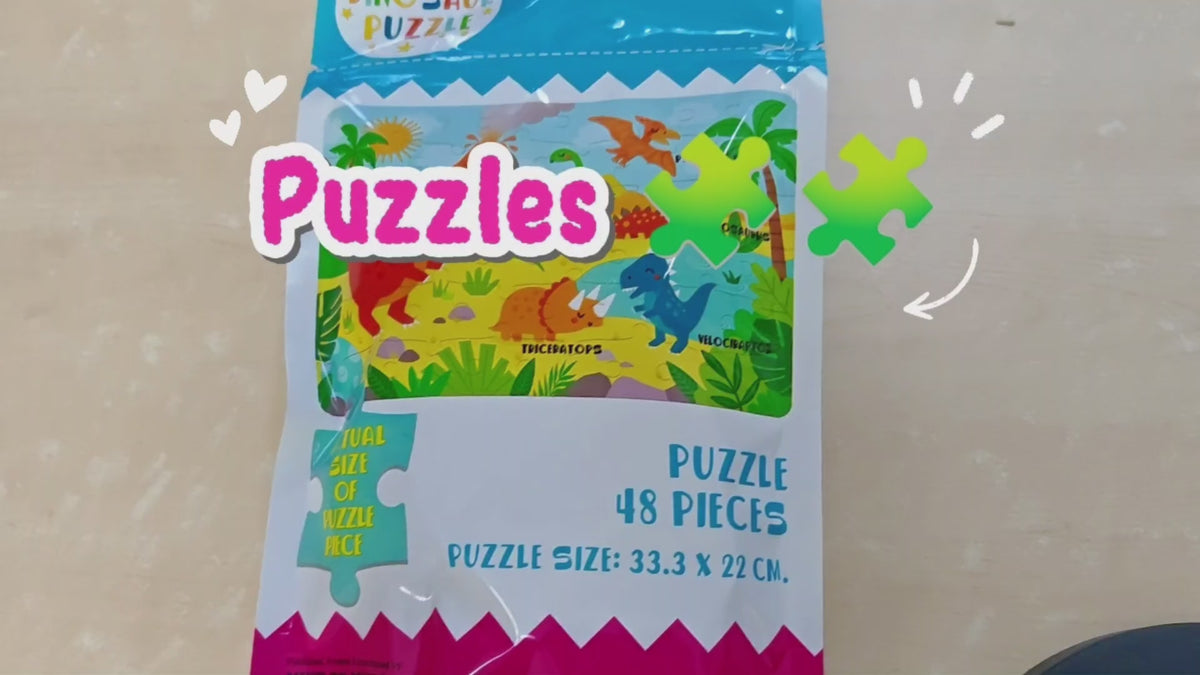 [FUNBOOK] Dinosaur / Unicorn puzzle mind to mind