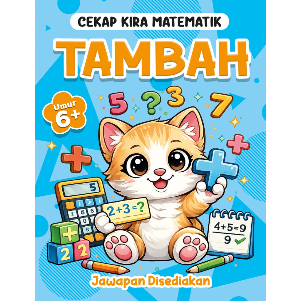 Cekap Kira Matematik Prasekolah Tambah, Tolak, Darab